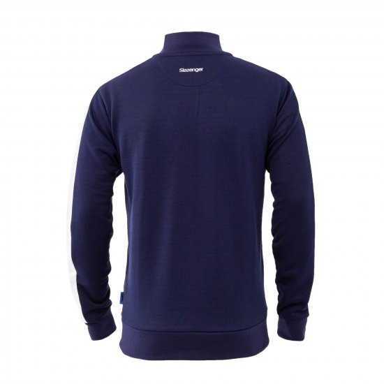 Slazenger Vince Track Jacket Navy - Megztiniai ir džemperiai - Megztiniai ir Džemperiai - 2XL-14XL