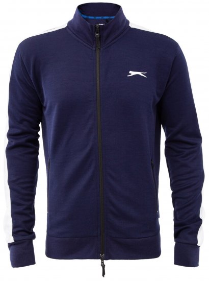 Slazenger Vince Track Jacket Navy - Megztiniai ir džemperiai - Megztiniai ir Džemperiai - 2XL-14XL