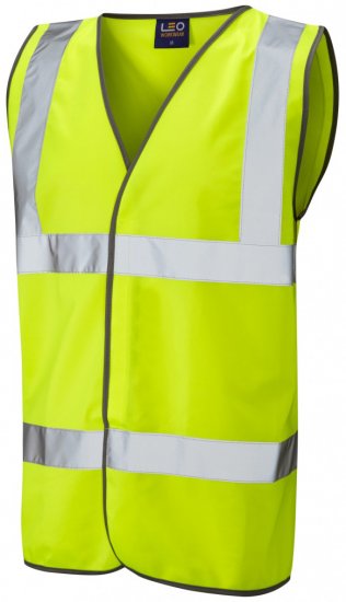 Leo Tarka Waistcoat Hi-Vis Yellow - Darbo drabužiai - Darbo drabužiai - 3XL-10XL