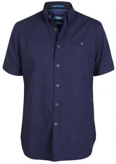 D555 Wesson Shirt Navy - Marškiniai - Marškiniai - 2XL-8XL