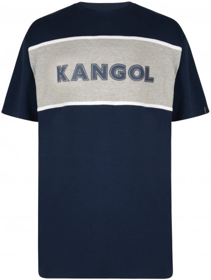 Kangol Whistler T-shirt Navy - Marškinėliai - Marškinėliai - 2XL-14XL