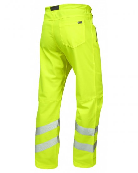 Leo Landcross Stretch Pants Hi-Vis Yellow - Darbo drabužiai - Darbo drabužiai - 3XL-10XL