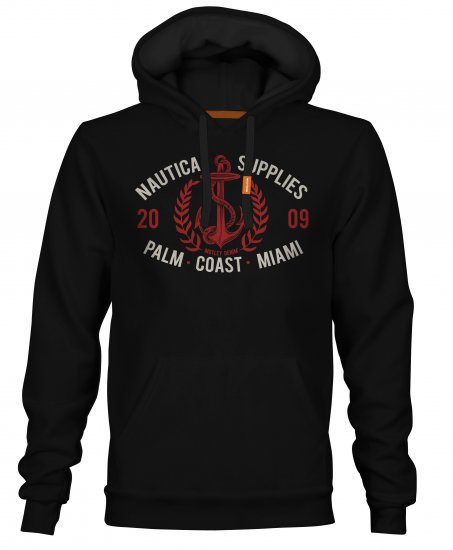 Motley Denim Yarm Hoodie Black - Megztiniai ir Džemperiai - Megztiniai ir Džemperiai - 2XL-14XL