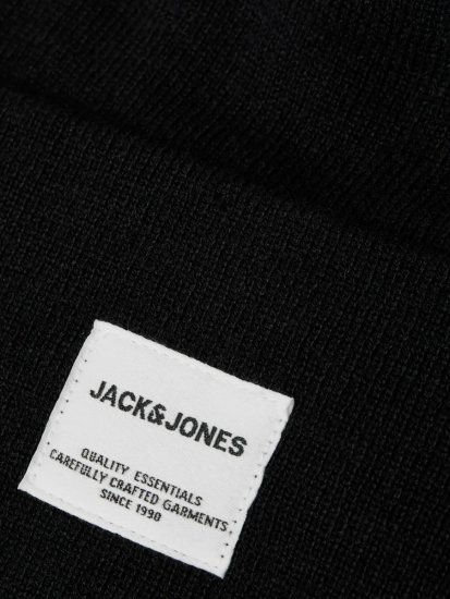 Jack & Jones Long Knit Kepurė Juoda - Kepurės - 