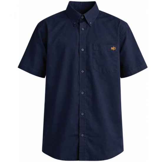 Motley Denim Zagreb Marškiniai trumpomis rankovėmis Tamsiai mėlyna - Marškiniai - Marškiniai - 2XL-8XL
