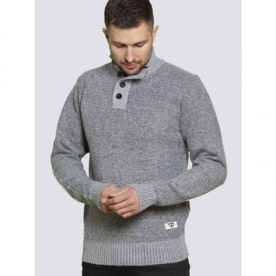 D555 Zane Sweater Grey - Megztiniai ir džemperiai - Megztiniai ir Džemperiai - 2XL-14XL