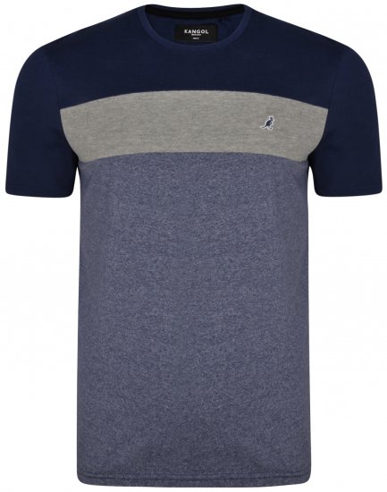 Kangol Zeek T-shirt Blue - Marškinėliai - Marškinėliai - 2XL-14XL